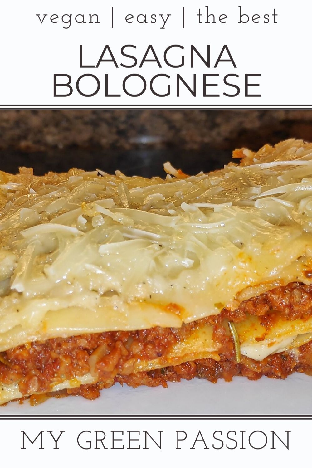 the best vegan lasagna bolognese plant-based easy delicious