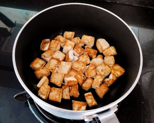 cooked tofu