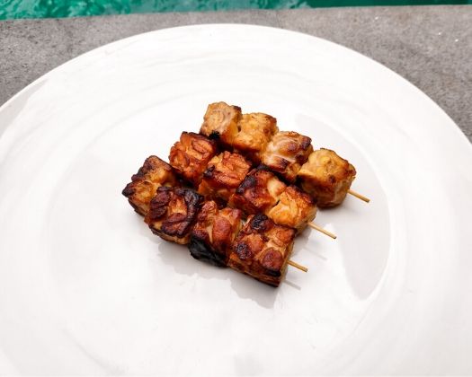 tempeh satay skewers