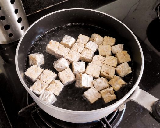 tempeh satay skewers