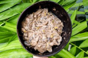 vegan mushroom stroganoff plant-based gluten-free easy to make 30 minute recipe