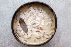 vegan creamy mushroom soup gluten-free plant-based easy quick 30 minutes